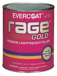 Evercoat Rage Gold - Premium Lightweight Filler (Gallon)