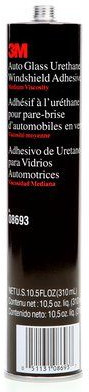 urethane adhesive windshield glass 3m mmm
