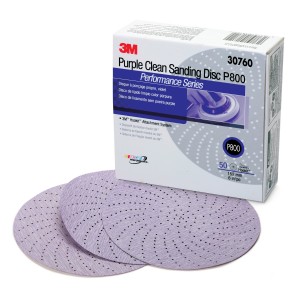 3M 30272 Purple 3 P500 Grit Clean Sanding Hookit Disc