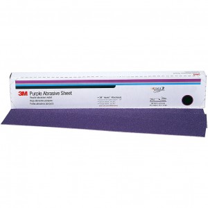 3M Purple Hookit File Sheet 36 grade 01794