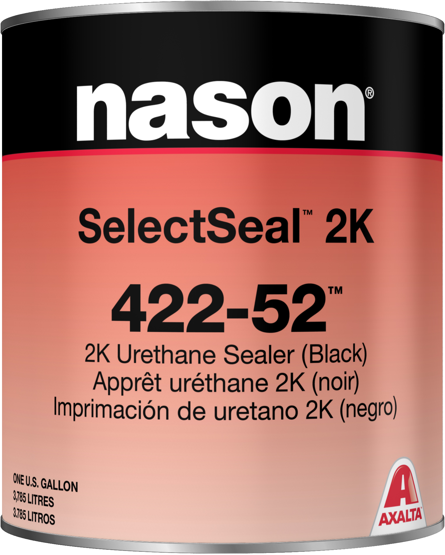 Axalta Nason 2K Urethane Sealer Quart Black