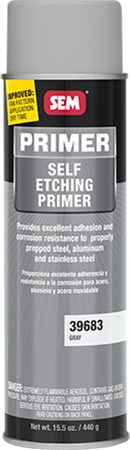 SEM Self Etch Primer Gray Aerosol 39683
