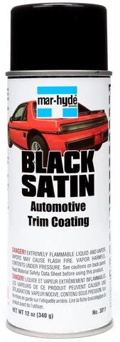 SEM 49143 Trim Black Ultra Satin 