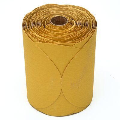 1210 3M™ 01210 Stikit™ Gold Disc Roll P150 grit 6 inch 1210 3M™ 01210 Stikit™ Gold Disc Roll P150 grit 6 inch