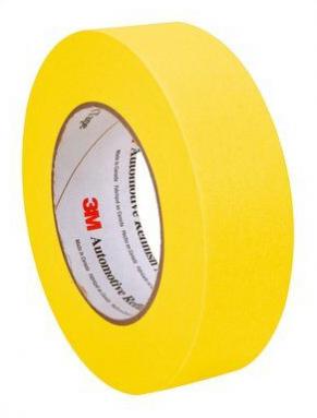 3M Scotch 2097-36CC-XS Exterior Surface Yellow Painter's Tape, 36 mm Width  x 45 yd Length